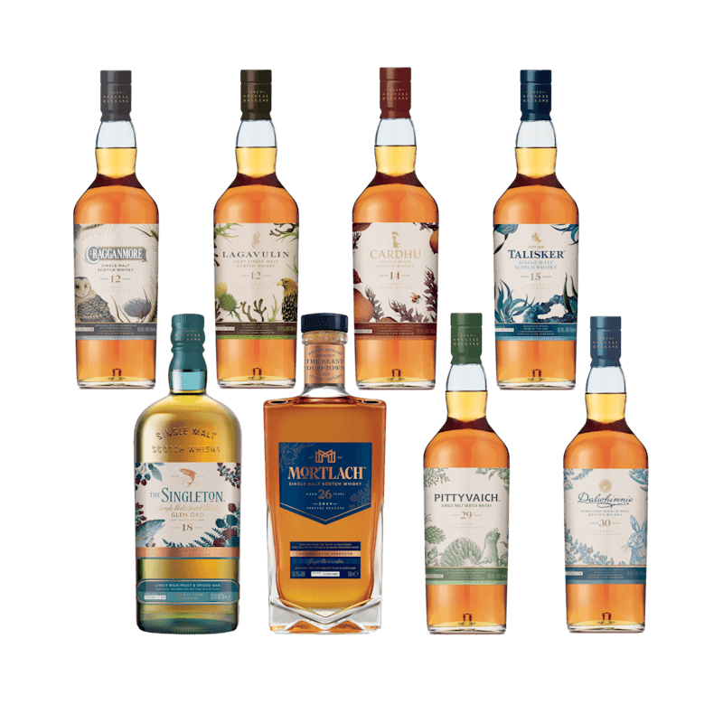 2019 Special Releases Whisky Collection, 8x70cl
