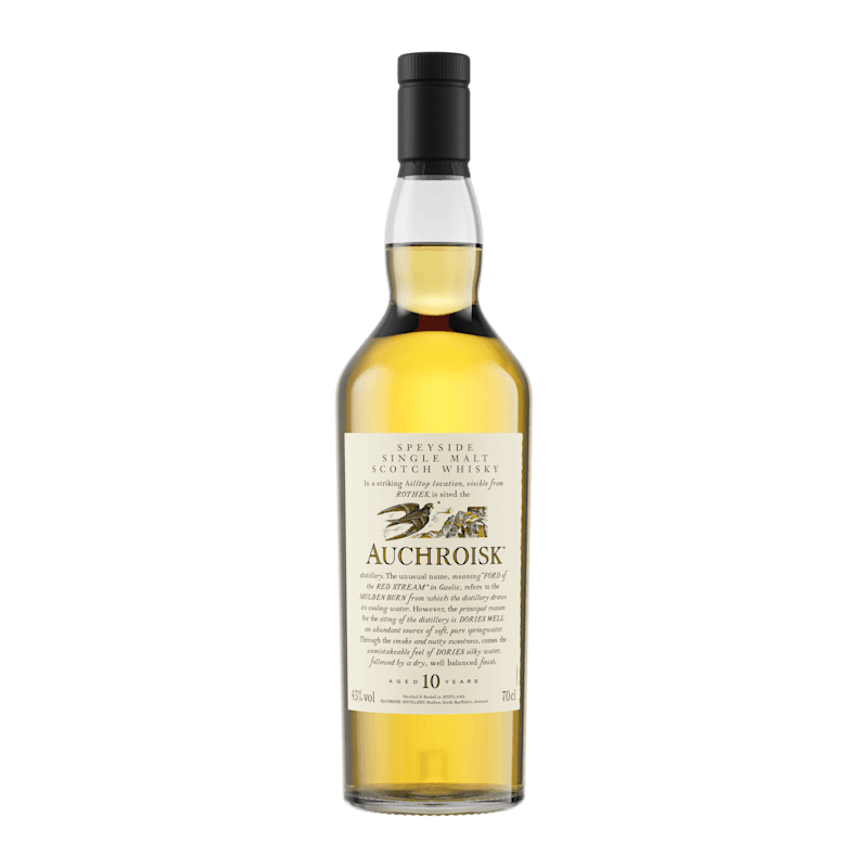 Auchroisk 10 Year Old Flora & Fauna Single Malt Whisky, 70cl whisky
