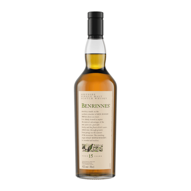 Benrinnes 15 Year Old Flora & Fauna Single Malt Whisky, 70cl whisky