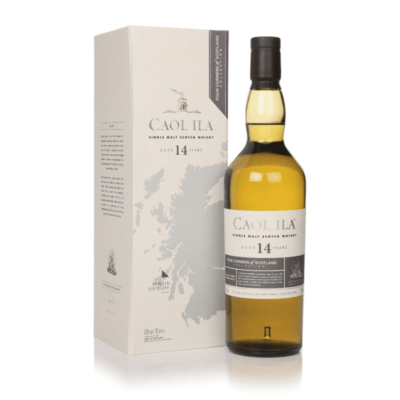 Caol Ila 14 Year Old Single Malt Scotch Whisky, The Four Corners of Scotland Collection, 70cl