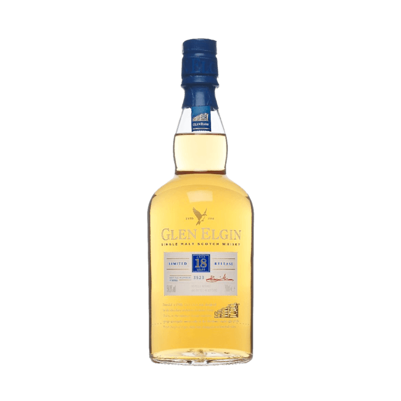 Glen Elgin 18 Year Old Single Malt Scotch Whisky, 70cl