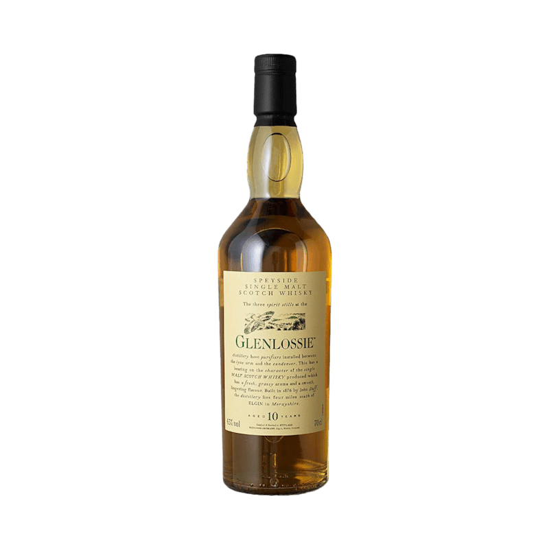 Glenlossie 10 Year Old Flora & Fauna Single Malt Whisky, 70cl