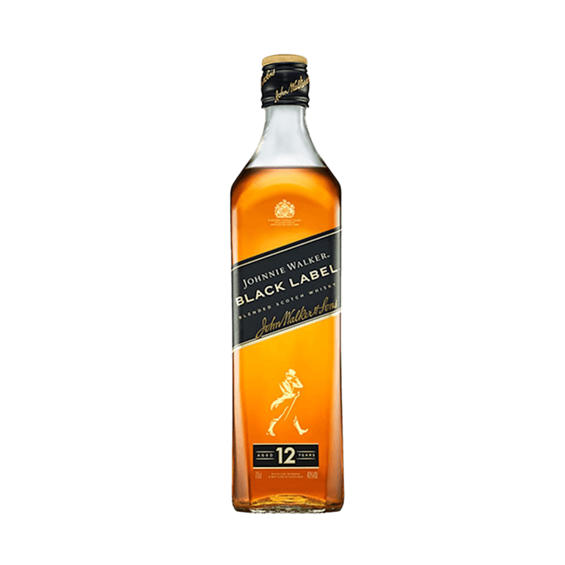 Johnnie Walker Black Label Blended Scotch Whisky, 70cl