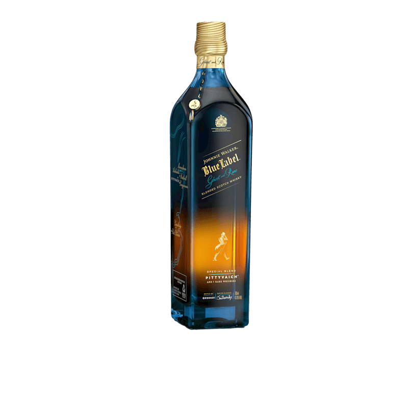 Johnnie Walker Blue Label Ghost and Rare Pittyvaich Edition Blended Scotch Whisky 70cl