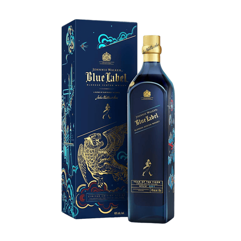 Johnnie Walker Blue Label Year of the Tiger Blended Scotch Whisky, 70cl