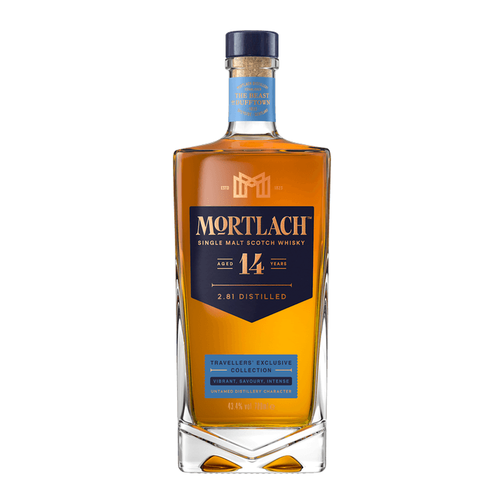 Mortlach 14 Year Old Single Malt Whisky, Travellers' Exclusive Collection, 700ml