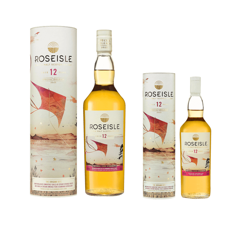 Roseisle 12 Year Old Special Release 2023 Single Malt Scotch Whisky Bundle, 1x20cl + 1x70cl