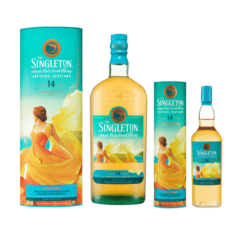 Singleton 14 Year Old Special Release 2023 Single Malt Scotch Whisky Bundle, 1x20cl + 1x70cl