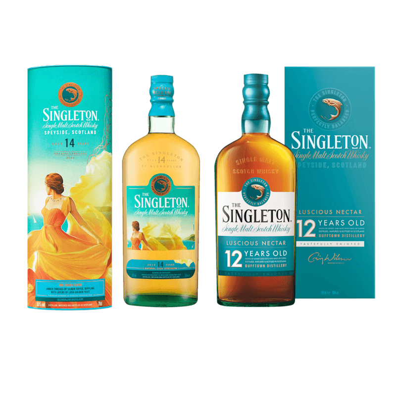 The Singleton 14 Year Old Special Release 2023 & The Singleton 12 Year Old, 2x70cl