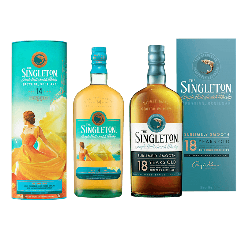 The Singleton 14 Year Old Special Release 2023 & The Singleton 18 Year Old, 2x70cl