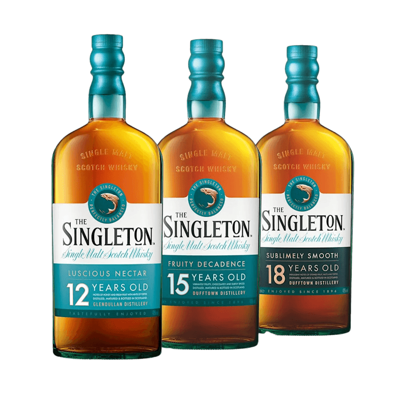 The Singleton Of Dufftown 12, 15 & 18 Year Old Single Malt Scotch Whisky 3x70cl