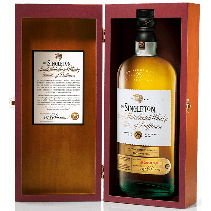 The Singleton of Dufftown 25 Year Old — Taiwan Limited Design